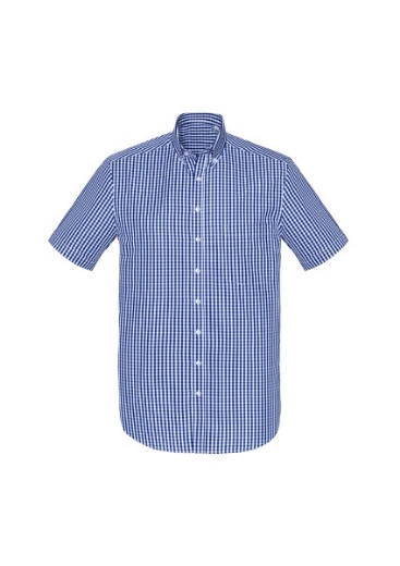 Picture of Boulevard by Biz Corporates Mens Springfield Shirt Short Sleeve